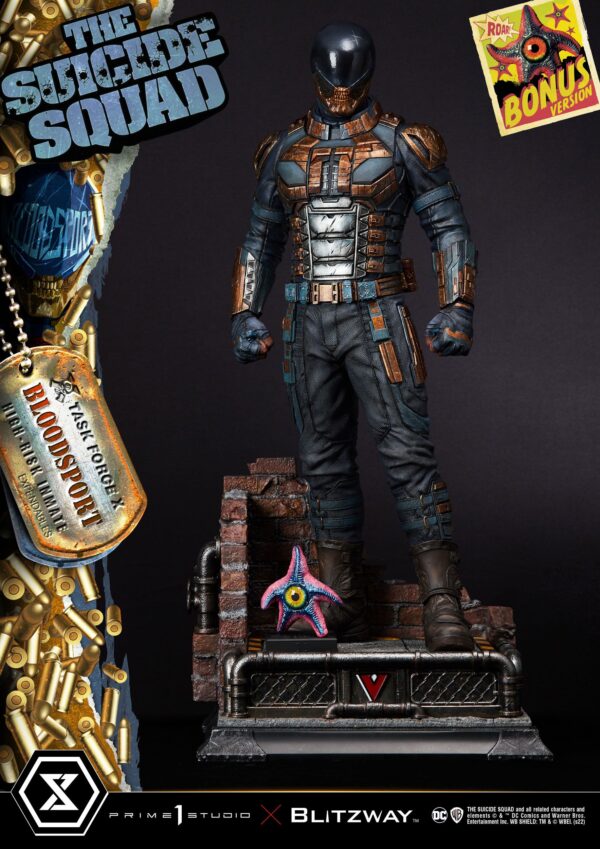 Descubre el apasionante mundo de Estatua Suicide Squad Bloodsport Bonus.