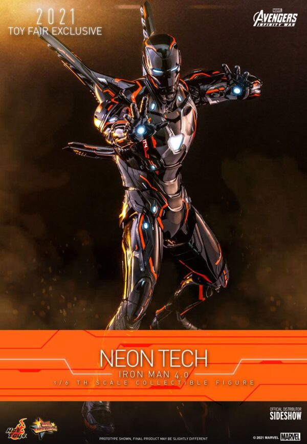 Descubre el apasionante mundo de Figura Iron Man Neon Tech Fair.