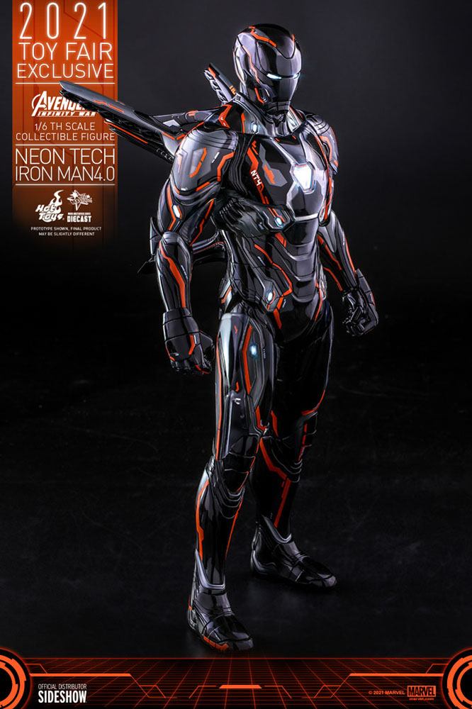 Descubre el apasionante mundo de Figura Iron Man Neon Tech Fair.