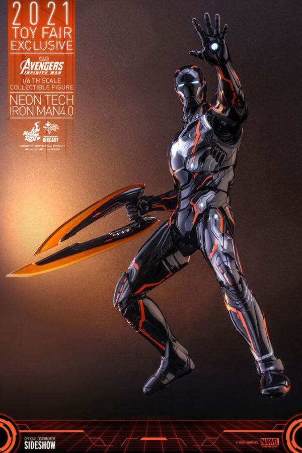 Descubre el apasionante mundo de Figura Iron Man Neon Tech Fair.