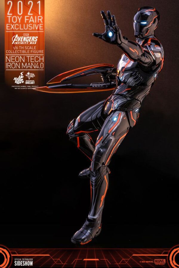 Descubre el apasionante mundo de Figura Iron Man Neon Tech Fair.