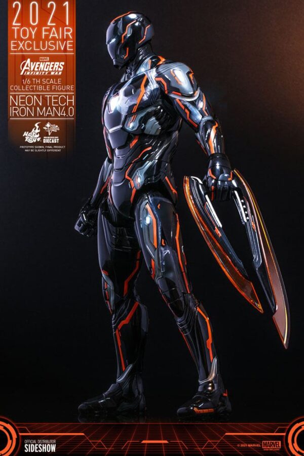 Descubre el apasionante mundo de Figura Iron Man Neon Tech Fair.