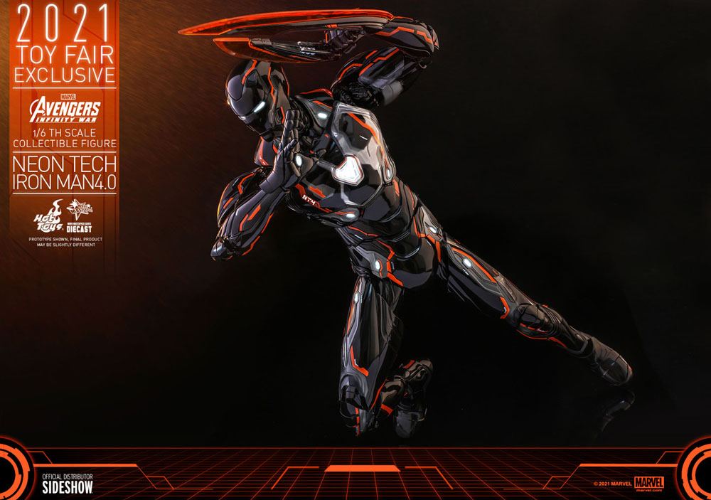 Descubre el apasionante mundo de Figura Iron Man Neon Tech Fair.