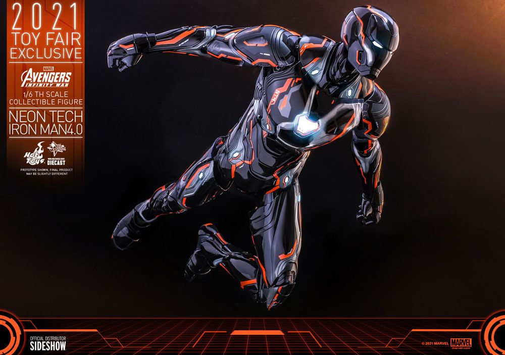 Descubre el apasionante mundo de Figura Iron Man Neon Tech Fair.