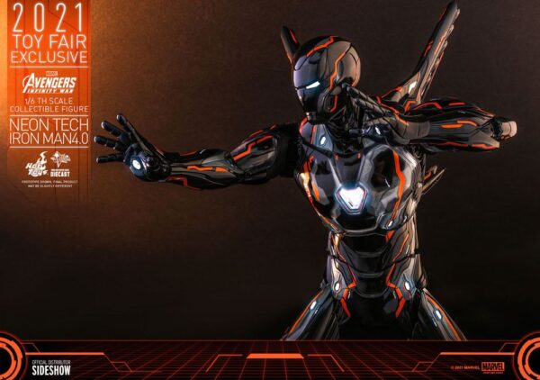 Descubre el apasionante mundo de Figura Iron Man Neon Tech Fair.
