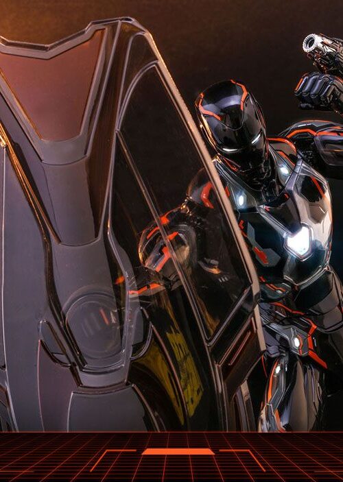 Descubre el apasionante mundo de Figura Iron Man Neon Tech Fair.