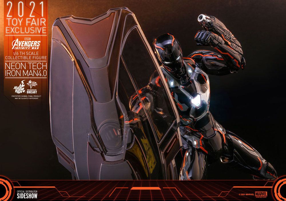 Descubre el apasionante mundo de Figura Iron Man Neon Tech Fair.