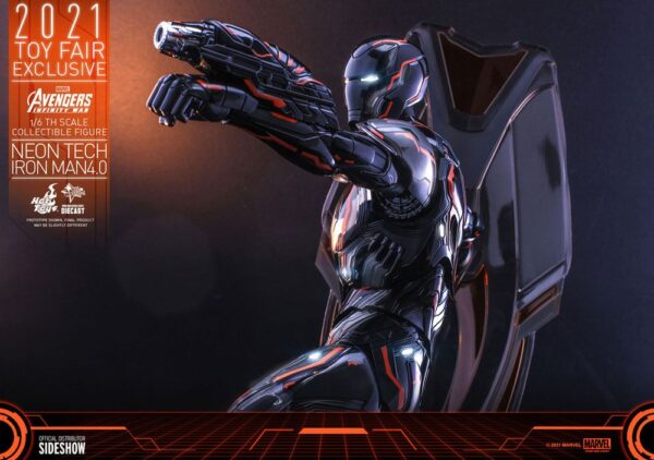 Descubre el apasionante mundo de Figura Iron Man Neon Tech Fair.