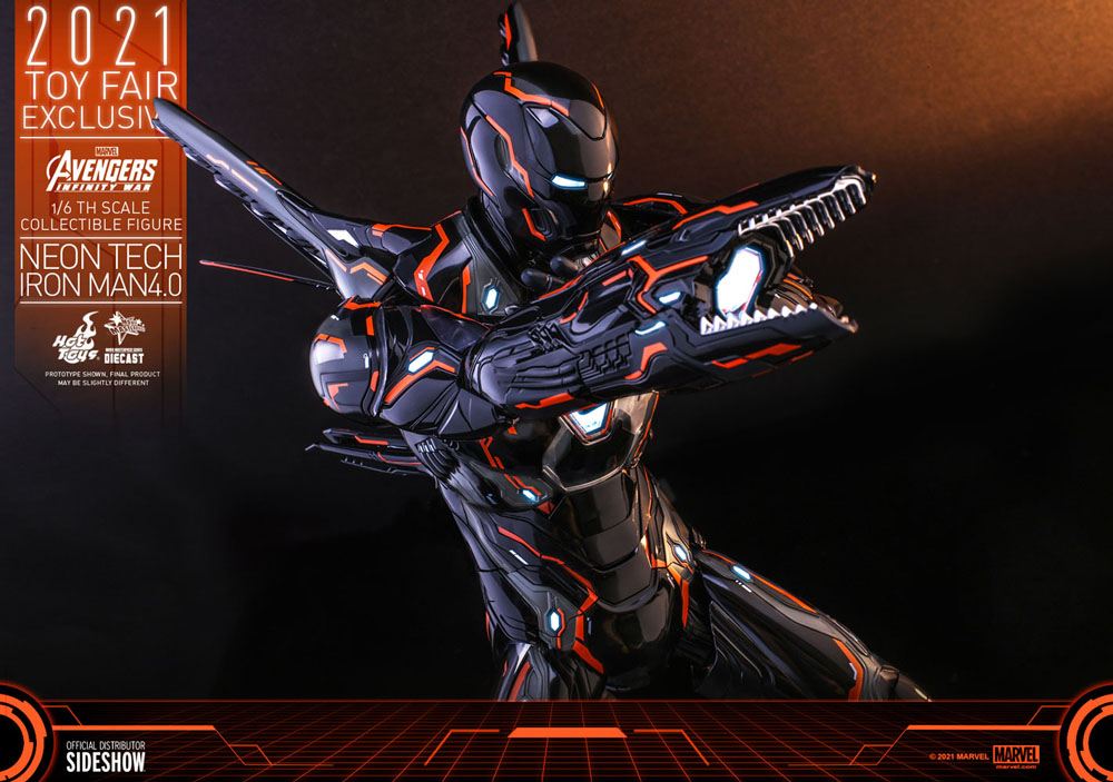 Descubre el apasionante mundo de Figura Iron Man Neon Tech Fair.