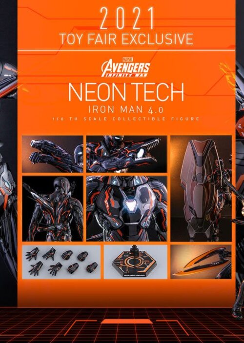 Descubre el apasionante mundo de Figura Iron Man Neon Tech Fair.