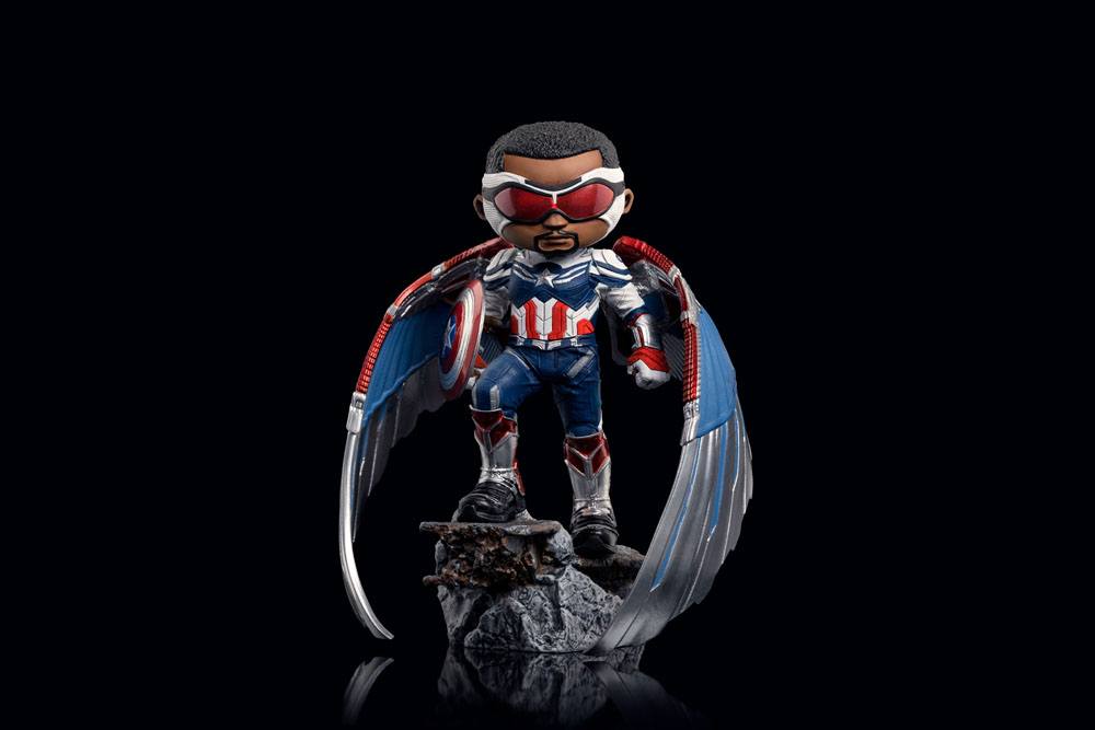 Descubre el apasionante mundo de Minifigura Mini Co Captain America Sam.