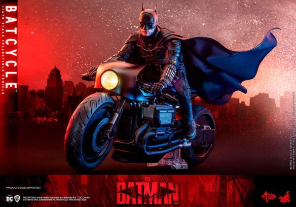 Descubre el apasionante mundo de Vehiculo The Batman Masterpiece Batcycle.
