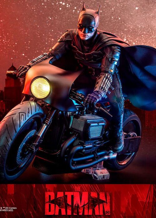 Descubre el apasionante mundo de Vehiculo The Batman Masterpiece Batcycle.