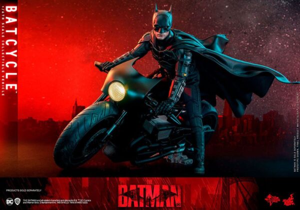 Descubre el apasionante mundo de Vehiculo The Batman Masterpiece Batcycle.