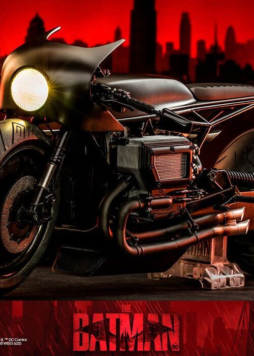 Descubre el apasionante mundo de Vehiculo The Batman Masterpiece Batcycle.
