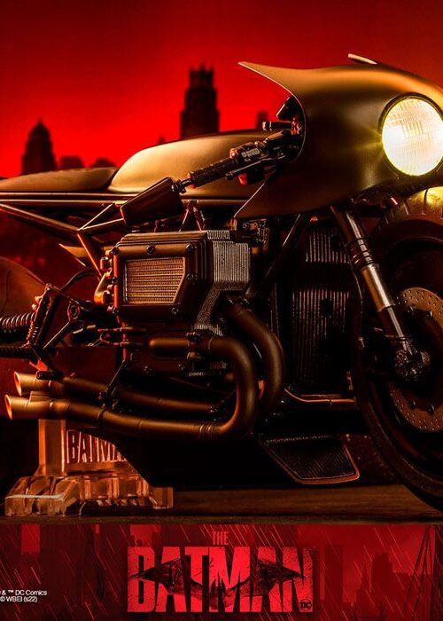 Descubre el apasionante mundo de Vehiculo The Batman Masterpiece Batcycle.