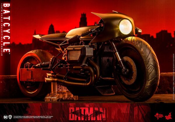 Descubre el apasionante mundo de Vehiculo The Batman Masterpiece Batcycle.