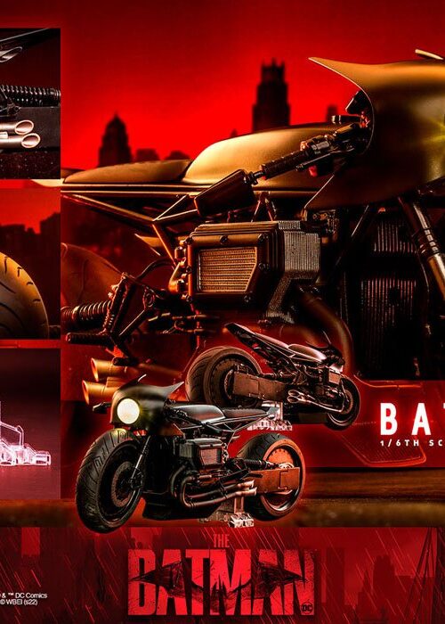 Descubre el apasionante mundo de Vehiculo The Batman Masterpiece Batcycle.