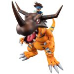 Descubre el apasionante mundo de Estatua Digimon Greymon y Taichi.