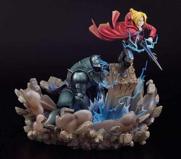 Estatua Edward Elric y Alphonse Elric