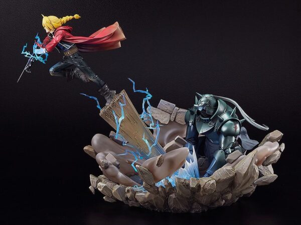 Estatua Edward Elric y Alphonse Elric