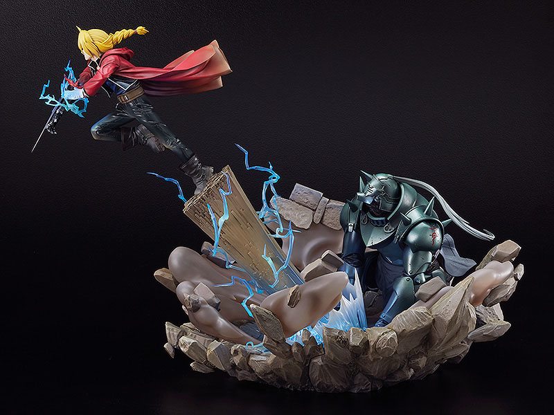 Descubre el apasionante mundo de Estatua Edward Elric y Alphonse Elric.