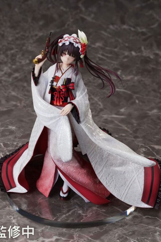 Estatua Kurumi Tokisaki Shiromuku