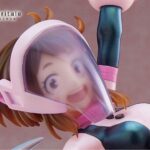 Descubre el apasionante mundo de Estatua Ochaco Uraraka Zero Gravity.