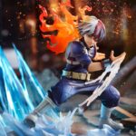 Descubre el apasionante mundo de Estatua Shoto Todoroki 18cm.