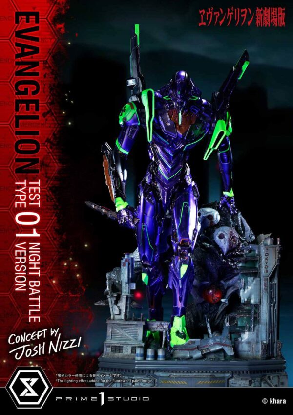 Descubre el apasionante mundo de Estatua Test Type-01 Night Battle.