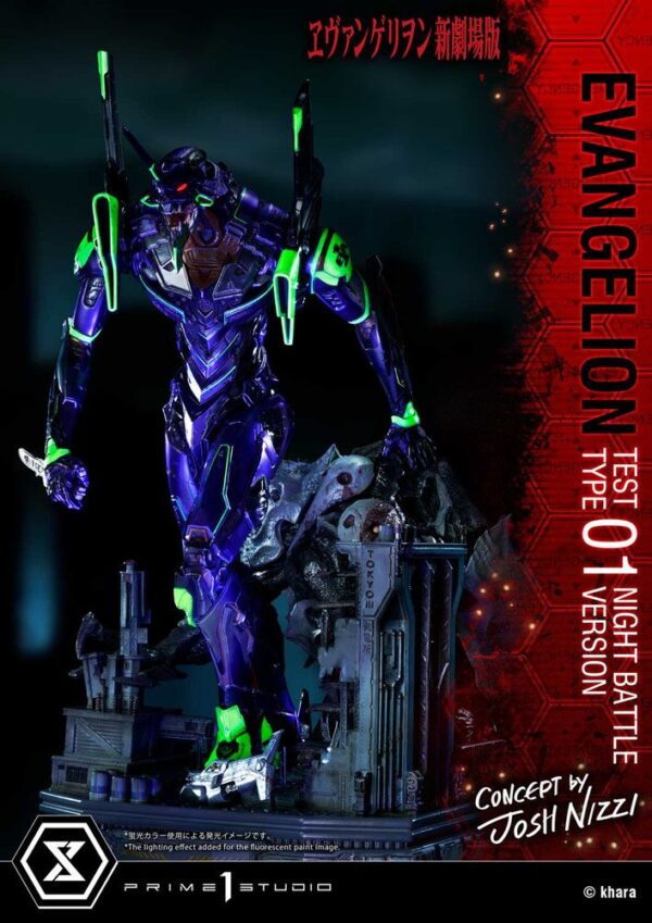 Descubre el apasionante mundo de Estatua Test Type-01 Night Battle.