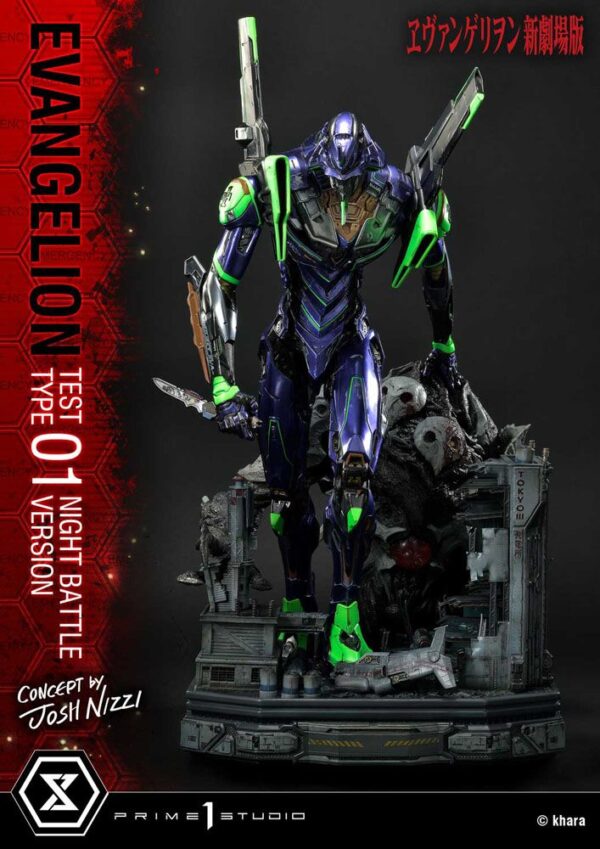 Descubre el apasionante mundo de Estatua Test Type-01 Night Battle.