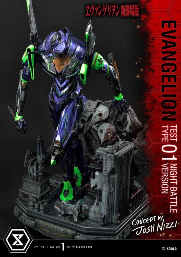 Descubre el apasionante mundo de Estatua Test Type-01 Night Battle.