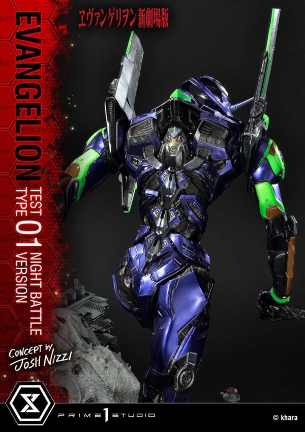 Descubre el apasionante mundo de Estatua Test Type-01 Night Battle.