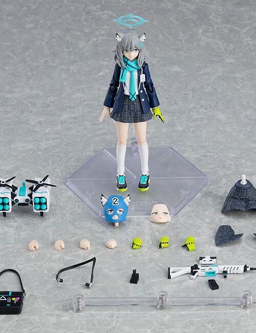 Descubre el apasionante mundo de Figura Figma Shiroko Sunaookami.