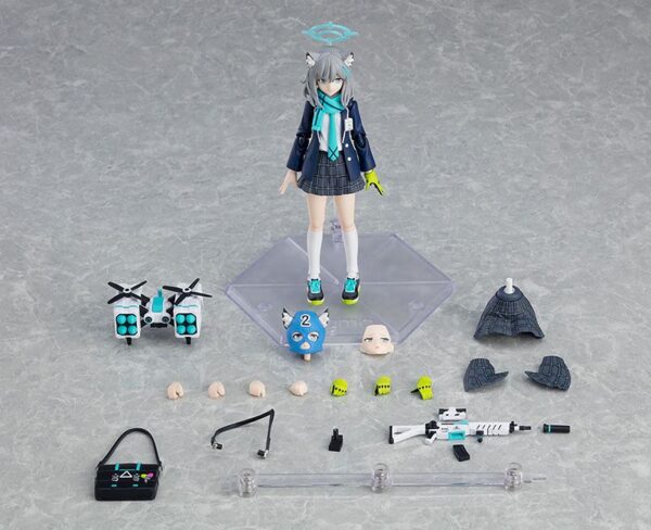 Descubre el apasionante mundo de Figura Figma Shiroko Sunaookami.