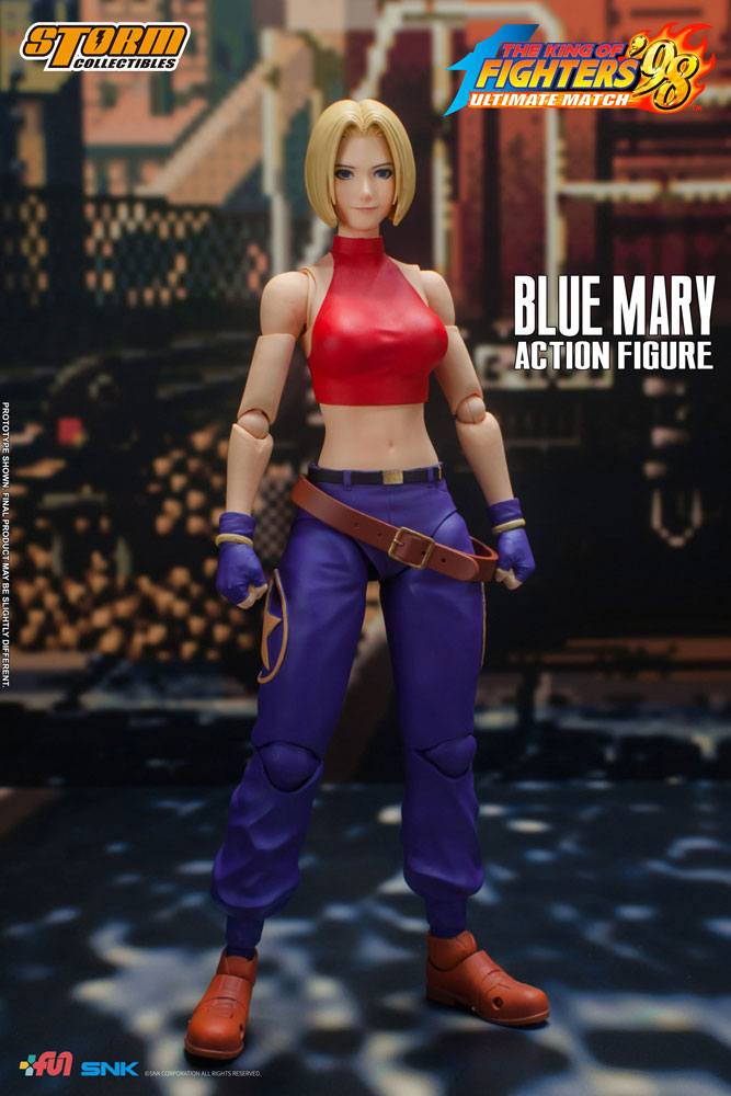 Descubre el apasionante mundo de Figura King of Fighters Blue Mary.