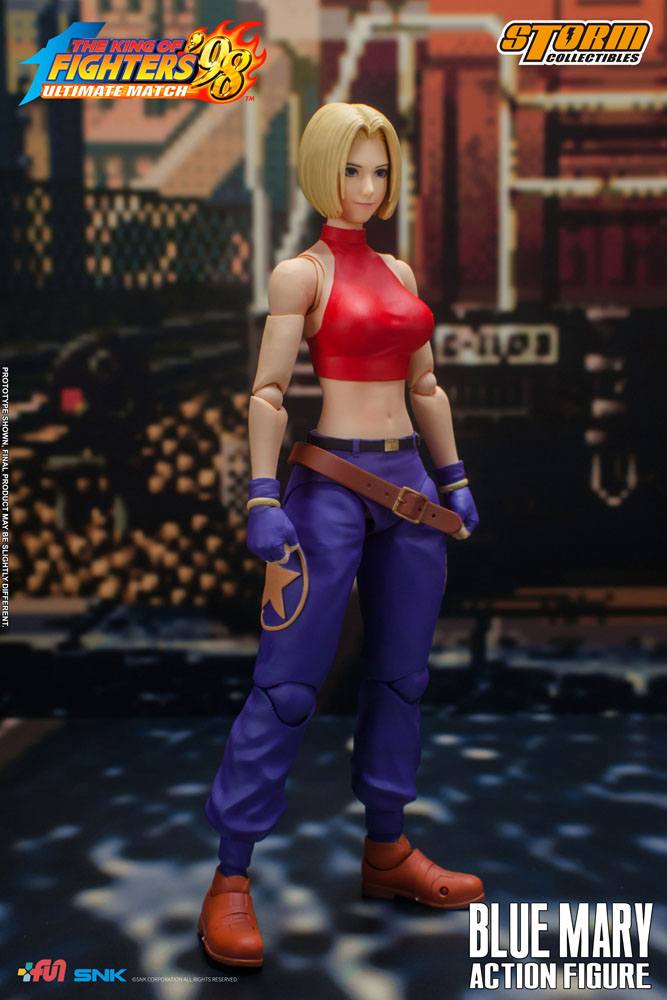 Descubre el apasionante mundo de Figura King of Fighters Blue Mary.