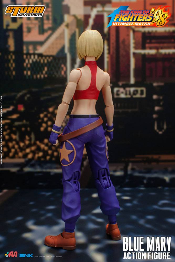 Descubre el apasionante mundo de Figura King of Fighters Blue Mary.