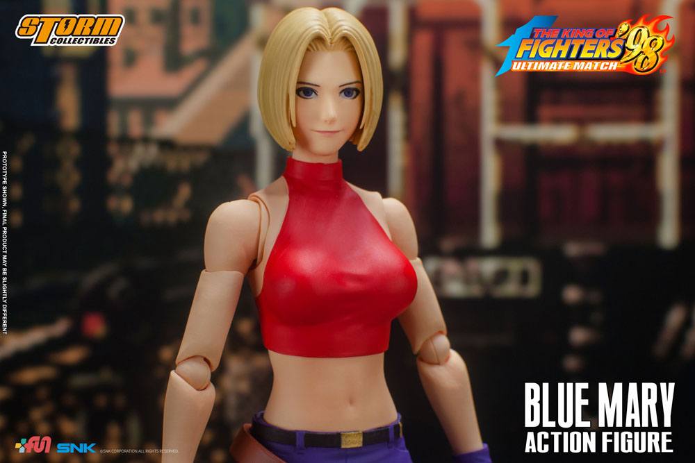 Descubre el apasionante mundo de Figura King of Fighters Blue Mary.