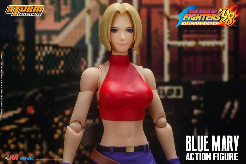 Descubre el apasionante mundo de Figura King of Fighters Blue Mary.