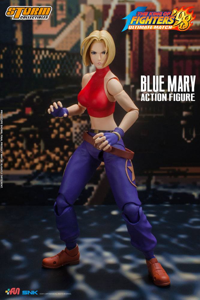 Descubre el apasionante mundo de Figura King of Fighters Blue Mary.