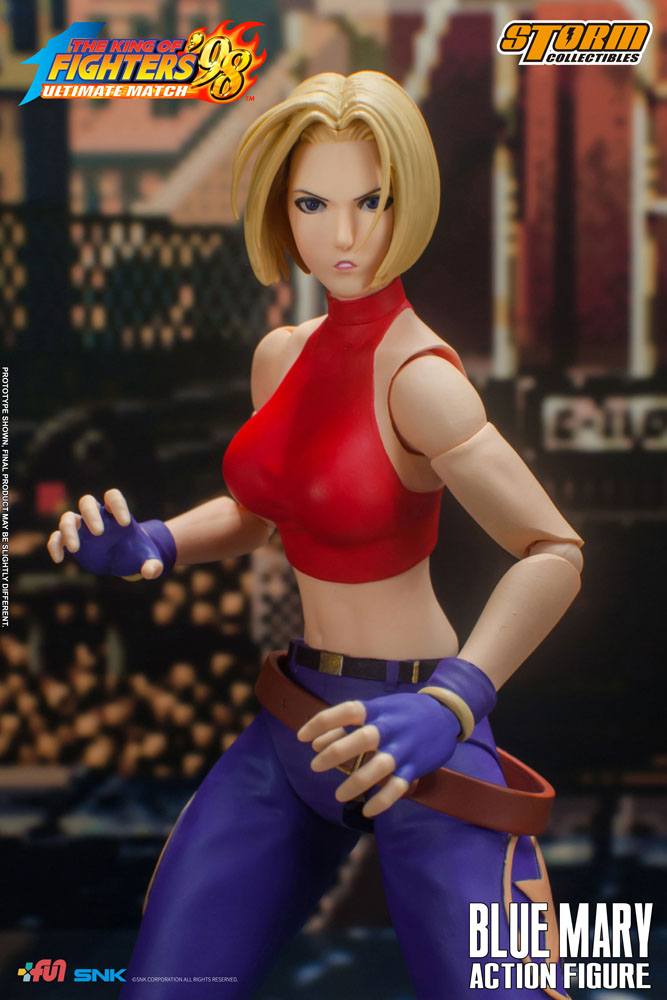 Descubre el apasionante mundo de Figura King of Fighters Blue Mary.