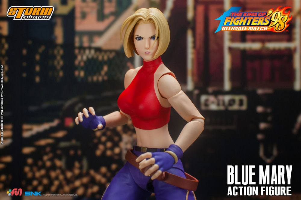 Descubre el apasionante mundo de Figura King of Fighters Blue Mary.