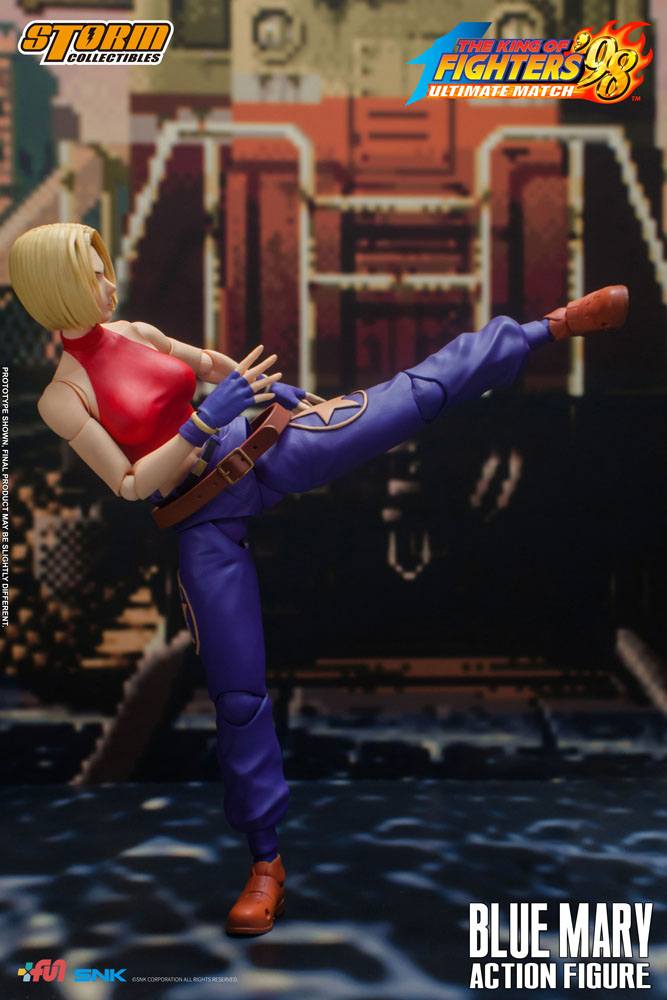 Descubre el apasionante mundo de Figura King of Fighters Blue Mary.