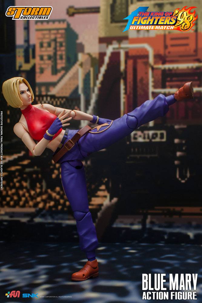 Descubre el apasionante mundo de Figura King of Fighters Blue Mary.