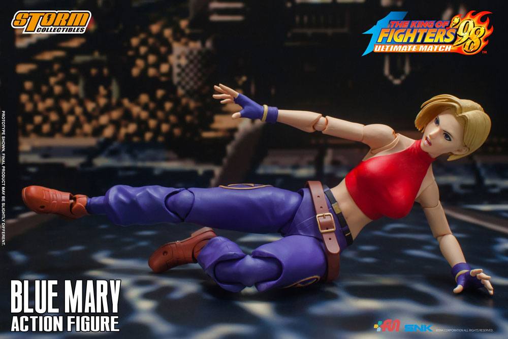 Descubre el apasionante mundo de Figura King of Fighters Blue Mary.