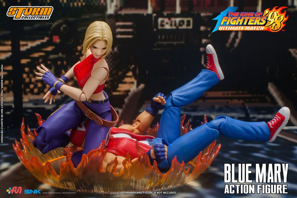 Descubre el apasionante mundo de Figura King of Fighters Blue Mary.