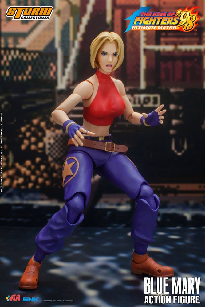 Descubre el apasionante mundo de Figura King of Fighters Blue Mary.