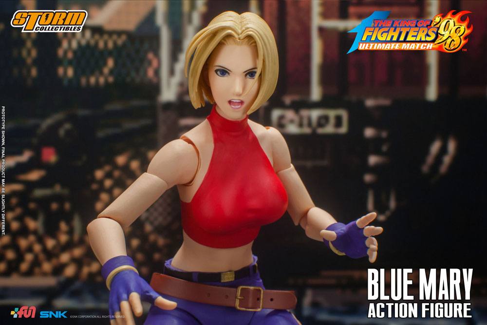 Descubre el apasionante mundo de Figura King of Fighters Blue Mary.
